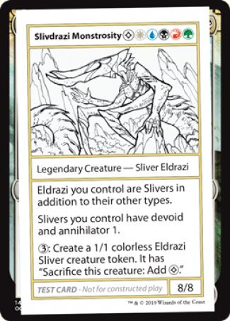 Slivdrazi Monstrosity (2021 Edition) [Mystery Booster Playtest Cards] | Good Games North