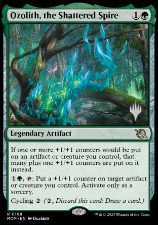 Ozolith, the Shattered Spire (Promo Pack) [March of the Machine Promos] | Good Games North