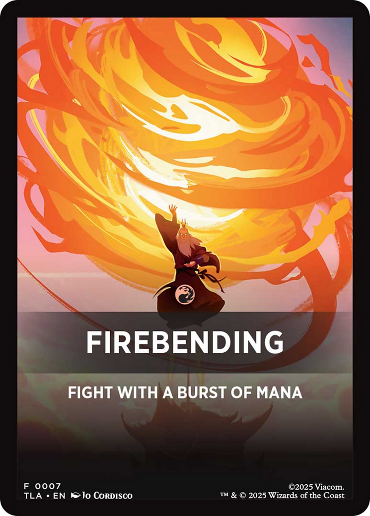 Firebending Theme Card [Avatar: The Last Airbender] | Good Games North