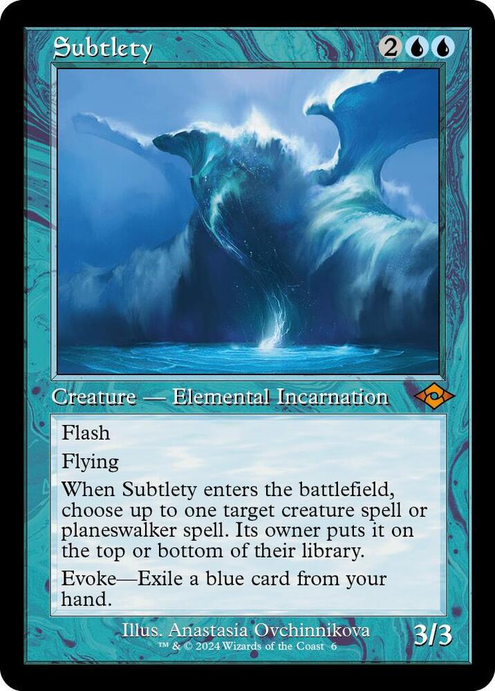 Subtlety Retro Frame (Modern Horizons 2)  | Good Games North