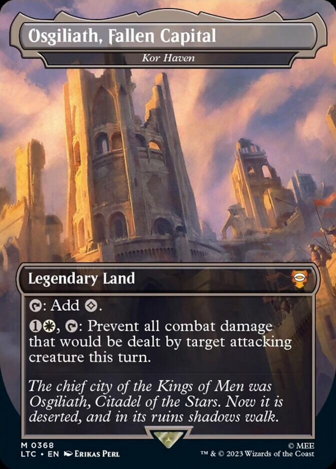 Osgiliath, Fallen Capital - Kor Haven [The Lord of the Rings: Tales of Middle-Earth Commander] | Good Games North