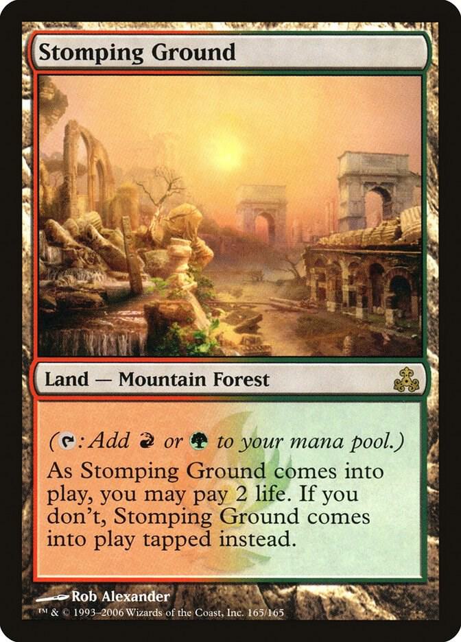 Stomping Ground 165/165 (Guildpact)  | Good Games North
