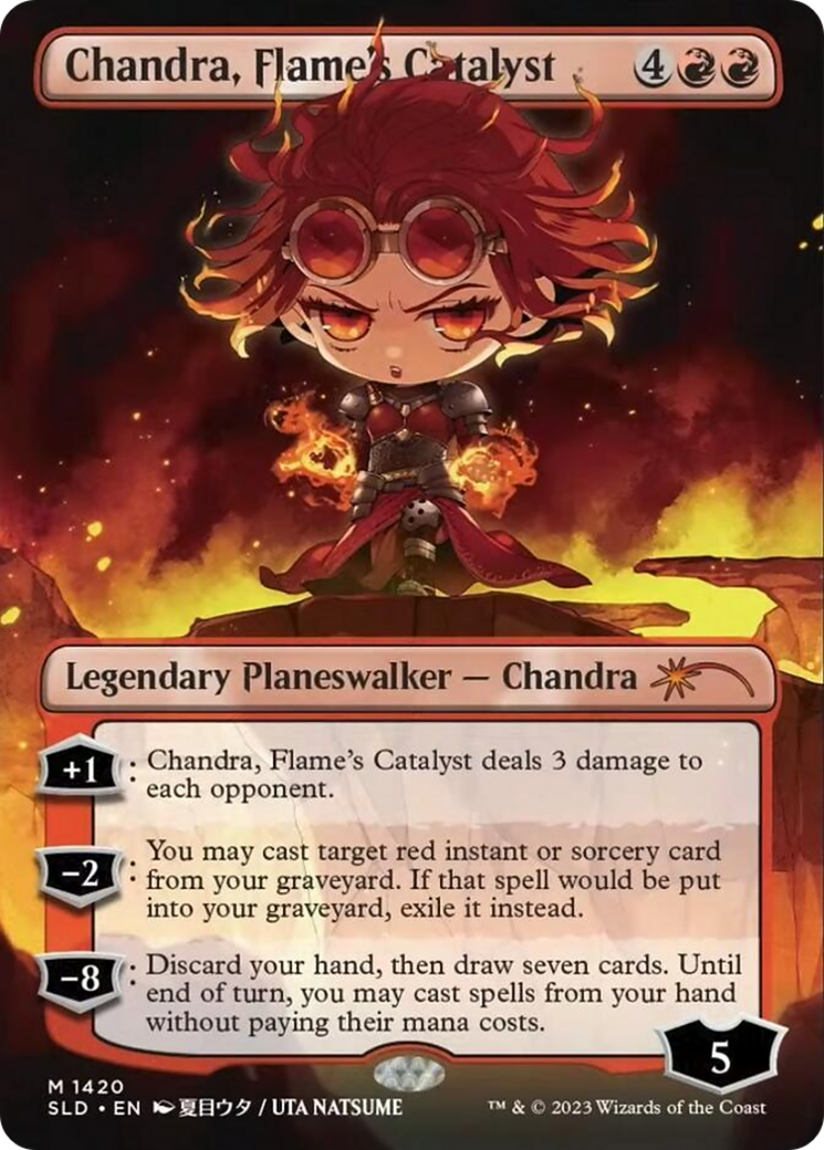 Chandra, Flame's Catalyst (Rainbow Foil) [Secret Lair Drop Series] | Good Games North