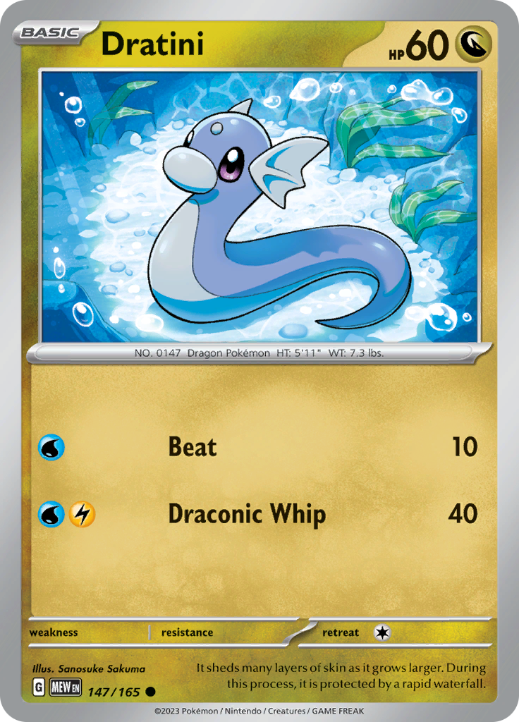 Dratini (147/165) [Scarlet & Violet 151] | Good Games North