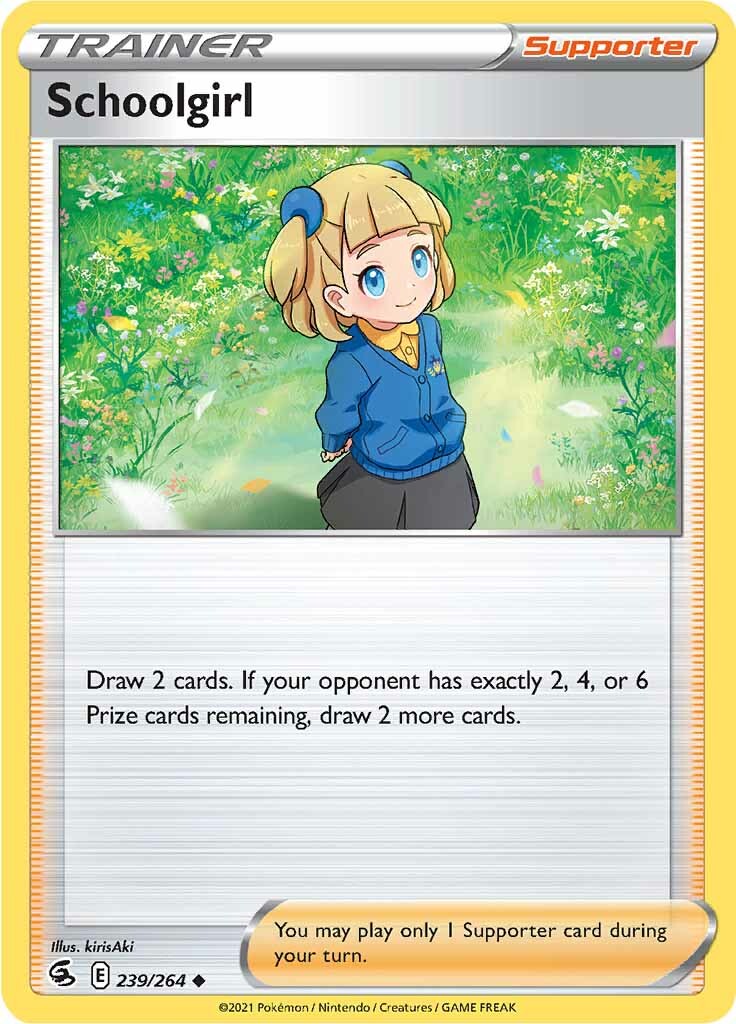 Schoolgirl (239/264) [Sword & Shield: Fusion Strike] | Good Games North