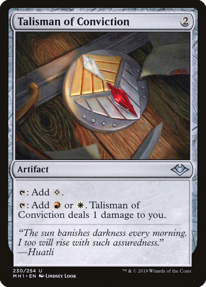 Talisman of Conviction [Modern Horizons] | Good Games North