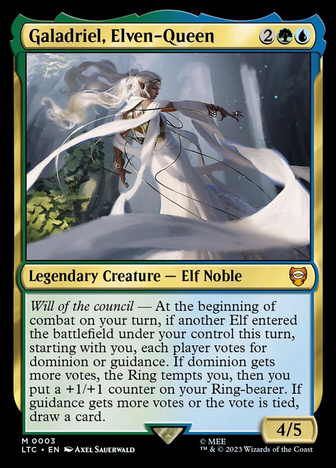 Galadriel, Elven-Queen (Commander: The Lord of the Rings: Tales of Middle-earth)  | Good Games North