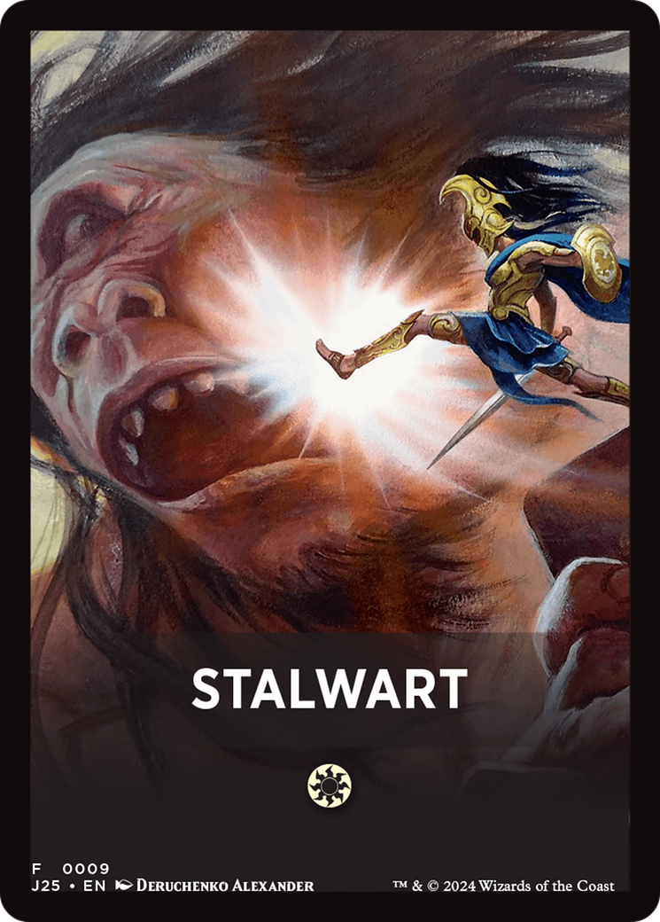 Stalwart Theme Card [Foundations Jumpstart Front Cards] | Good Games North