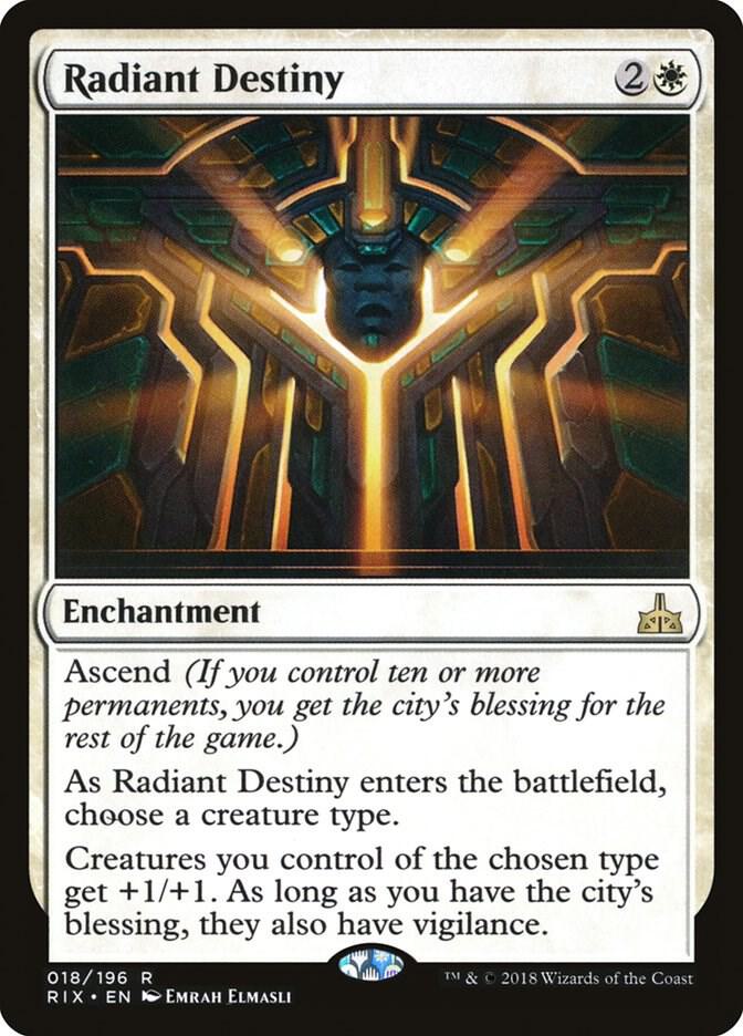 Radiant Destiny 18/196 (Rivals of Ixalan)  | Good Games North