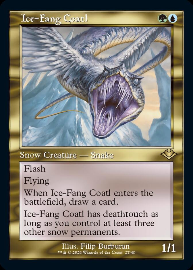 Ice-Fang Coatl (Retro) [Modern Horizons] | Good Games North