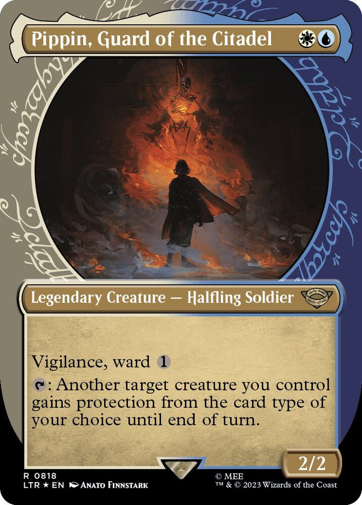 Pippin Guard of the Citadel Showcase Surge Foil (Universes Beyond: The Lord of the Rings: Tales of Middle-earth)  - undefined | Good Games North