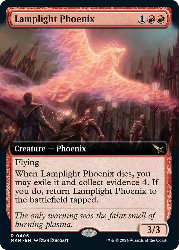 Lamplight Phoenix (Extended Art) [Murders at Karlov Manor] | Good Games North