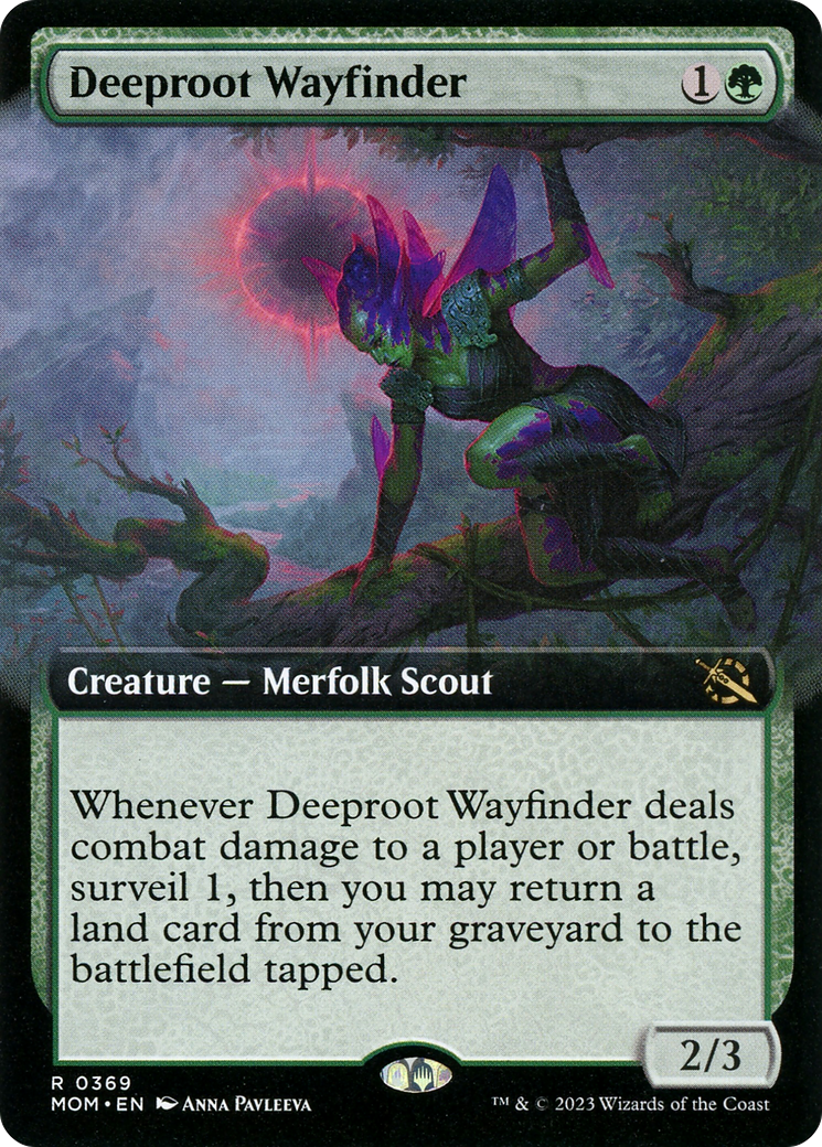 Deeproot Wayfinder (Extended Art) [March of the Machine] | Good Games North