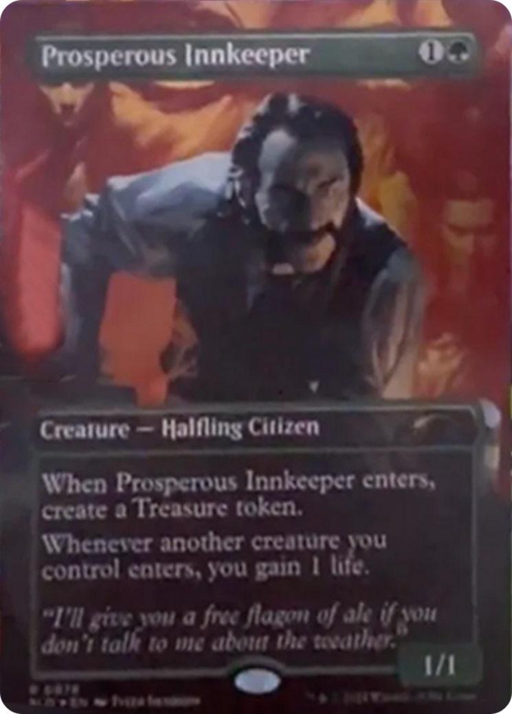 Prosperous Innkeeper (Rainbow Foil) [Secret Lair Drop Series] | Good Games North