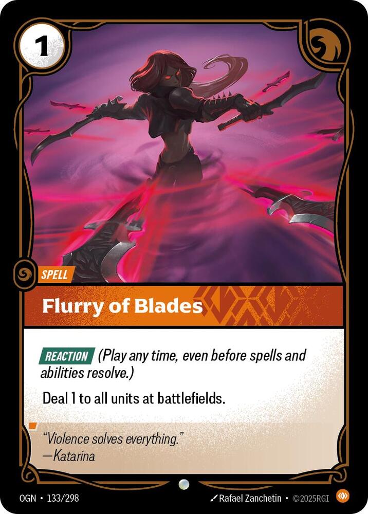 Flurry of Blades (Origins)  - Foil | Good Games North