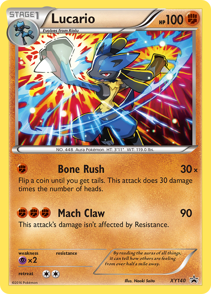Lucario (XY140) [XY: Black Star Promos] | Good Games North
