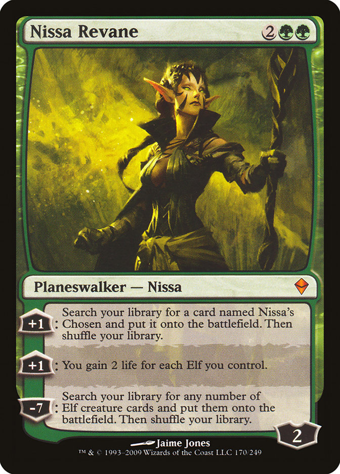 Nissa Revane 170/249 (Zendikar)  | Good Games North