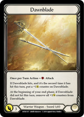 Dawnblade // Rhinar, Reckless Rampage [WTR115 // WTR001] (Welcome to Rathe Unlimited) | Good Games North