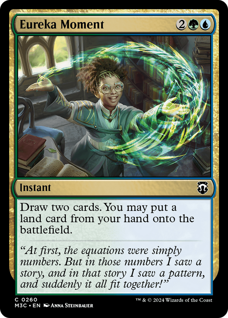Eureka Moment (Ripple Foil) [Modern Horizons 3 Commander] | Good Games North
