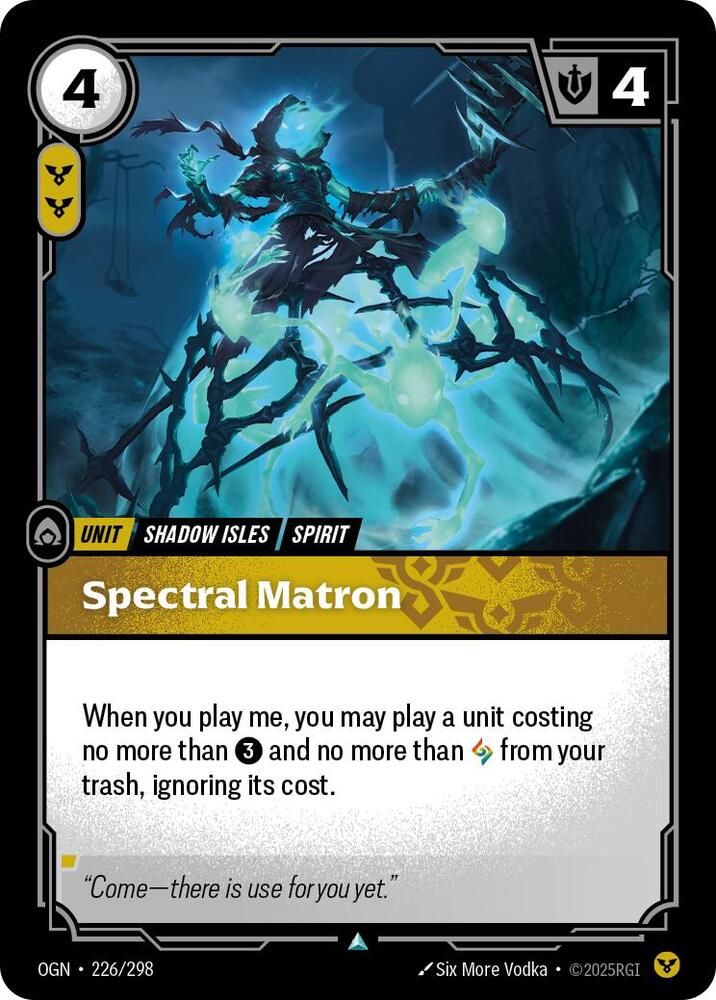 Spectral Matron (Origins)  - Foil | Good Games North