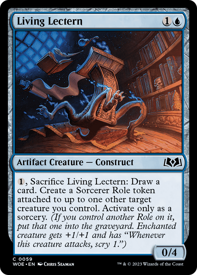 Living Lectern [Wilds of Eldraine] | Good Games North