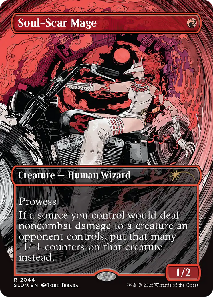 Soul-Scar Mage (2044) (Raised Foil) [Secret Lair Drop Series] | Good Games North