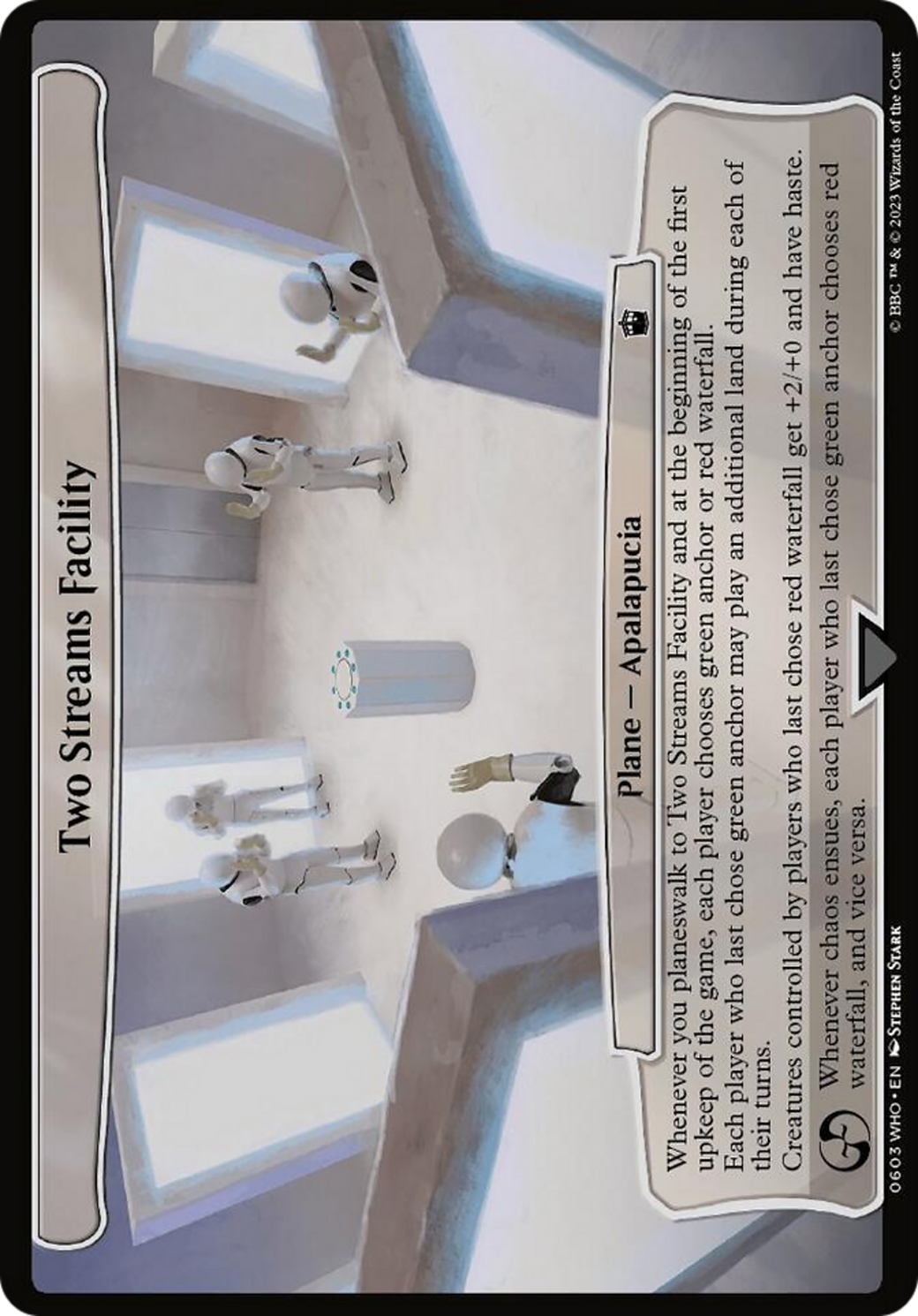 Two Streams Facility [Doctor Who] | Good Games North