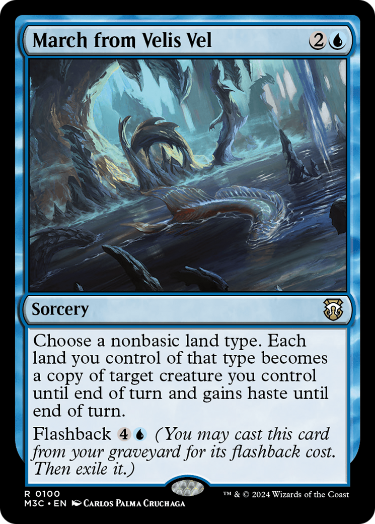 March from Velis Vel [Modern Horizons 3 Commander] | Good Games North