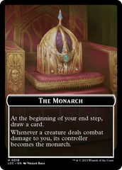 The Monarch // Pirate Double-Sided Token [The Lost Caverns of Ixalan Commander Tokens] | Good Games North