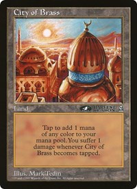 City of Brass (4th Place) (Oversized) [Oversize Cards] | Good Games North