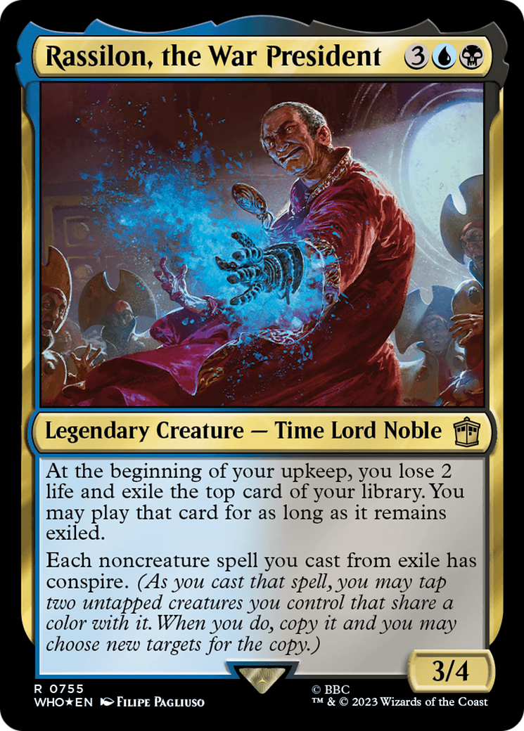 Rassilon, the War President (Surge Foil) [Doctor Who] | Good Games North