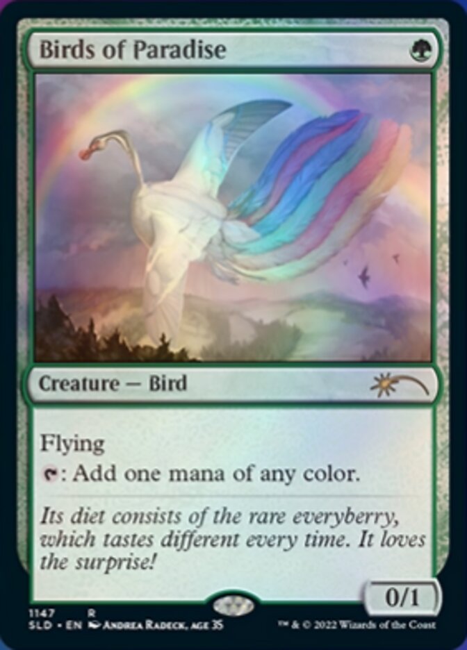 Birds of Paradise (1147) [Secret Lair Drop Series] | Good Games North