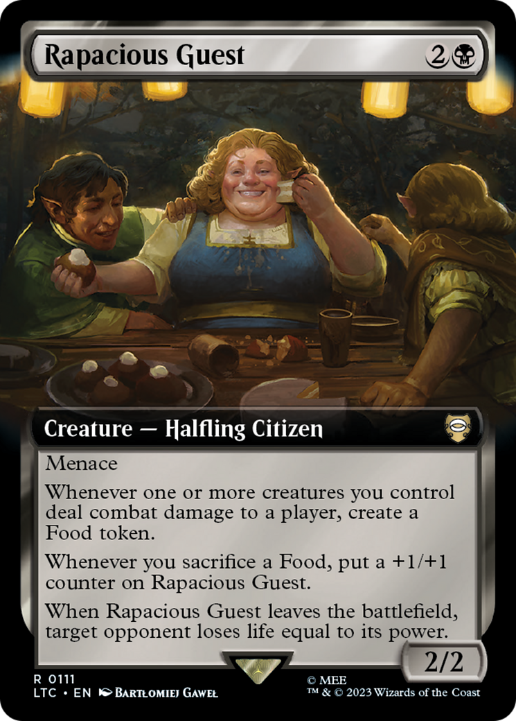 Rapacious Guest (Extended Art) [The Lord of the Rings: Tales of Middle-Earth Commander] | Good Games North