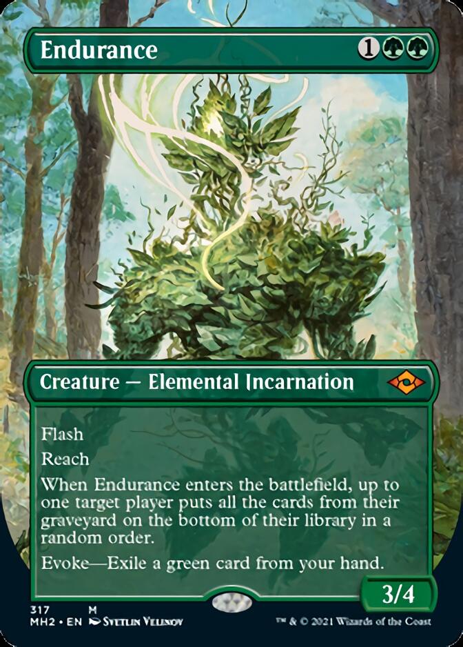 Endurance (Borderless Alternate Art) [Modern Horizons 2] | Good Games North