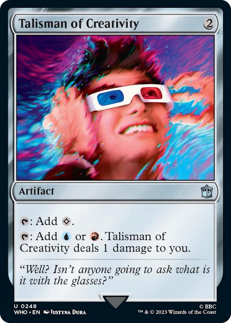 Talisman of Creativity [Doctor Who] | Good Games North