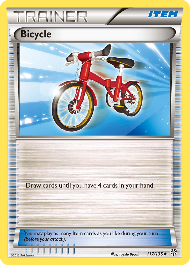 Bicycle (117/135) [Black & White: Plasma Storm] | Good Games North