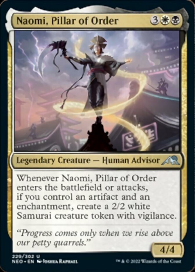 Naomi, Pillar of Order [Kamigawa: Neon Dynasty] | Good Games North
