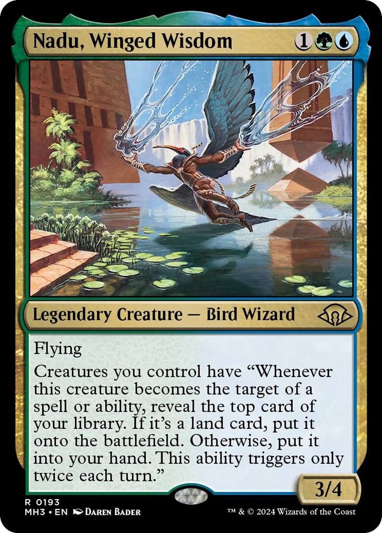 Nadu, Winged Wisdom [Modern Horizons 3] | Good Games North