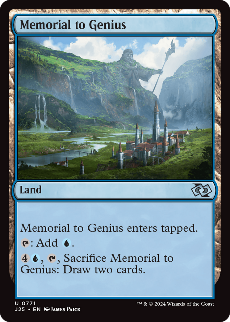 Memorial to Genius [Foundations Jumpstart] | Good Games North