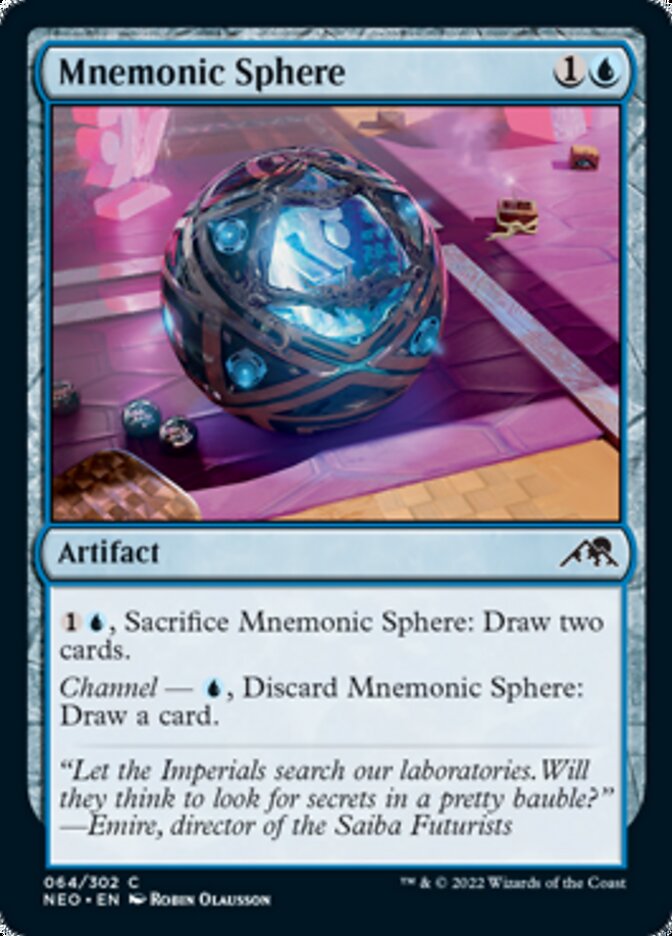 Mnemonic Sphere [Kamigawa: Neon Dynasty] | Good Games North