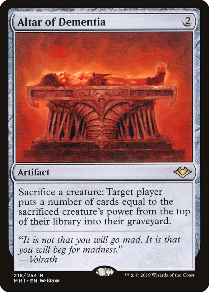 Altar of Dementia [Modern Horizons] | Good Games North