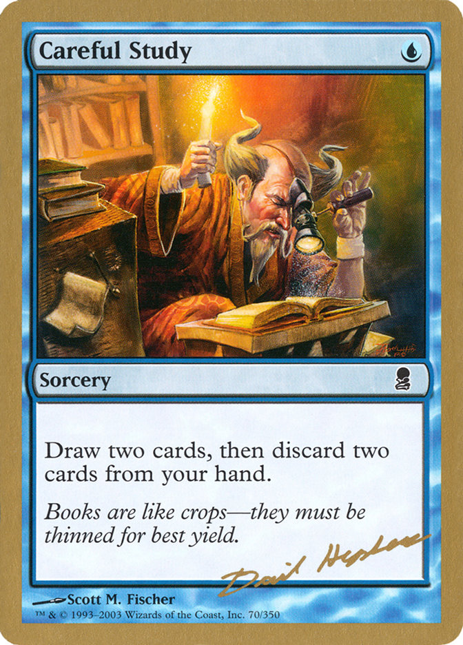 Careful Study (Dave Humpherys) [World Championship Decks 2003] | Good Games North