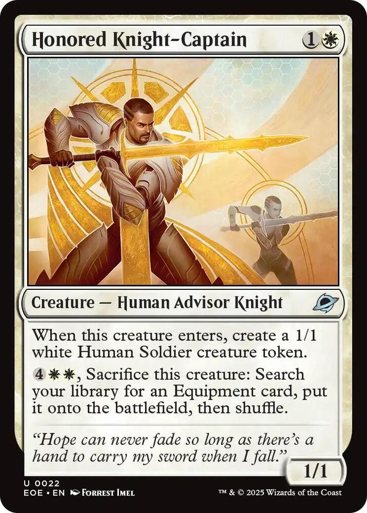 Honored Knight Captain (Edge of Eternities)  | Good Games North