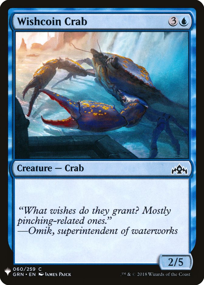 Wishcoin Crab [Mystery Booster] | Good Games North