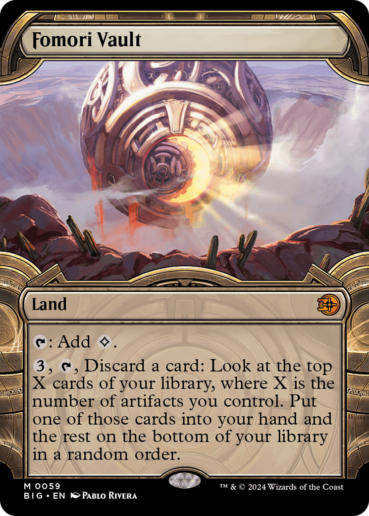 Fomori Vault (Showcase) [Outlaws of Thunder Junction: The Big Score] | Good Games North