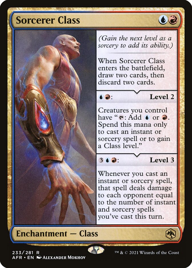 Sorcerer Class 233 (Adventures in the Forgotten Realms)  - Foil | Good Games North