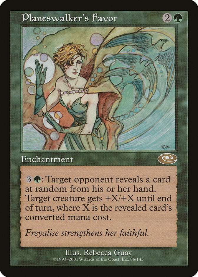 Planeswalker's Favor 86/143 (Planeshift)  - Foil | Good Games North