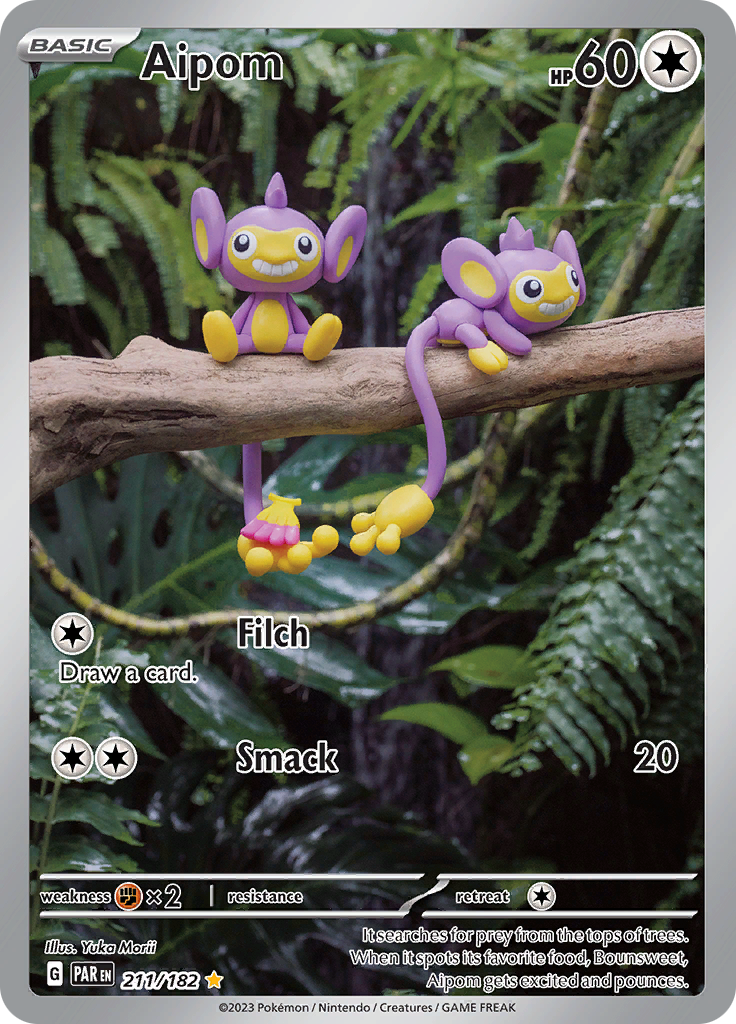Aipom (211/182) [Scarlet & Violet: Paradox Rift] | Good Games North