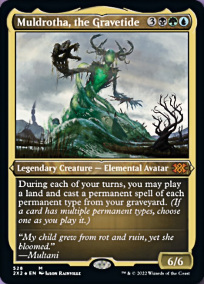 Muldrotha, the Gravetide (Foil Etched) [Double Masters 2022] | Good Games North