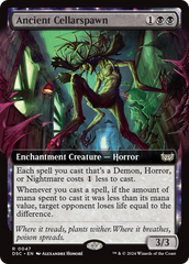 Ancient Cellarspawn (Extended Art) [Duskmourn: House of Horror Commander] | Good Games North